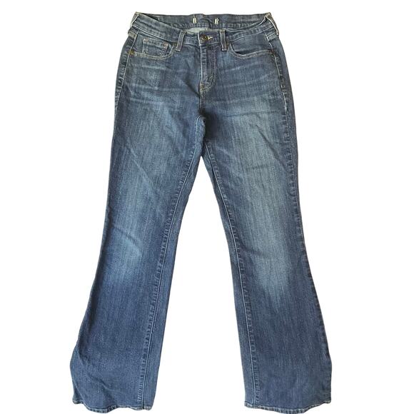 Levi’s Women Flared Jeans size 6M - W28 L32 Blue High Rise Boot Cut - Picture 1 of 12
